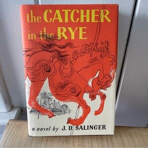 JUST IN Catcher in the Rye Book Hardcover Classic Novel J.D. SALINGER Fiction